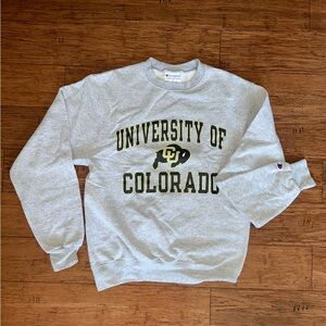 CHAMPION University of Colorado Boulder Crewneck Sweatshirt